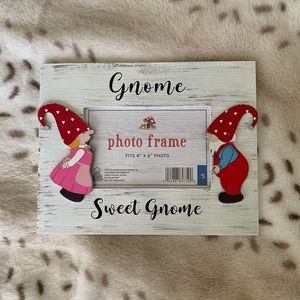 Cute Gnome Sweet Gnome Picture Frame